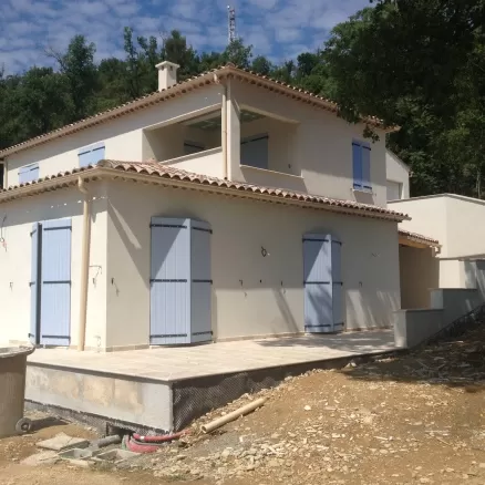 Construction d’une maison , Riez, Maçonnerie Da Silva Pedro