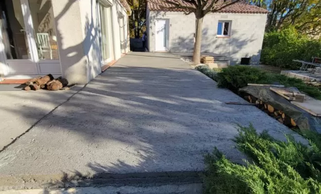 Dalle béton 