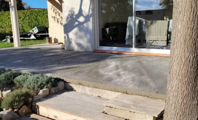 Dalle béton 