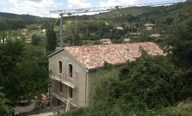 Toiture ,Riez, Maçonnerie Da Silva Pedro