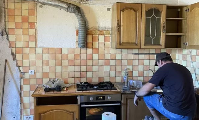 Préparation du début de la rénovation 