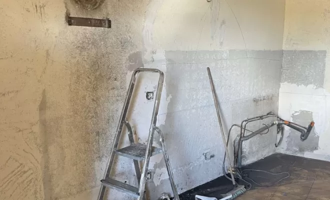 Préparation du début de la rénovation 
